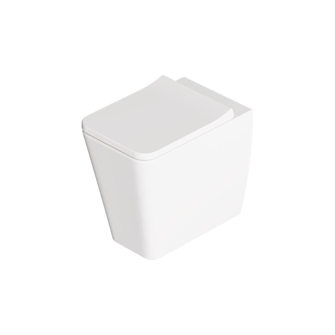Alice Hide Square – Λεκάνη Δαπέδου – Matt White (31190109)