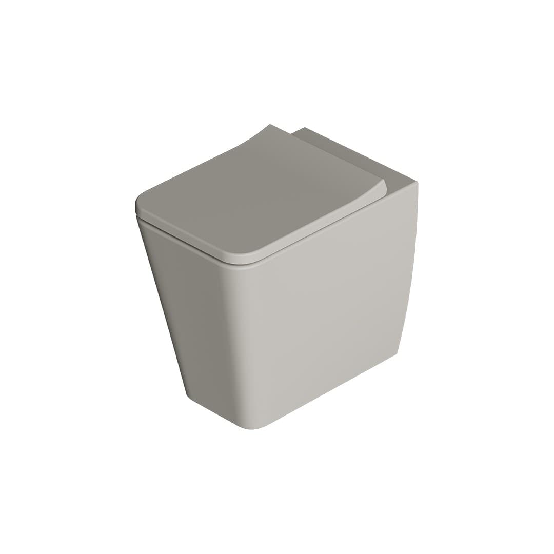 Alice Hide Square – Λεκάνη Δαπέδου – Grigio Matt (31190119)