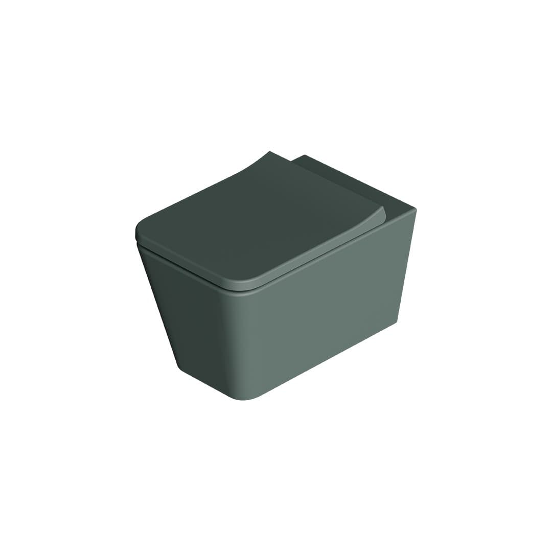 Alice Hide Square – Λεκάνη Κρεμαστή – Verde Alpi Matt (31210139)