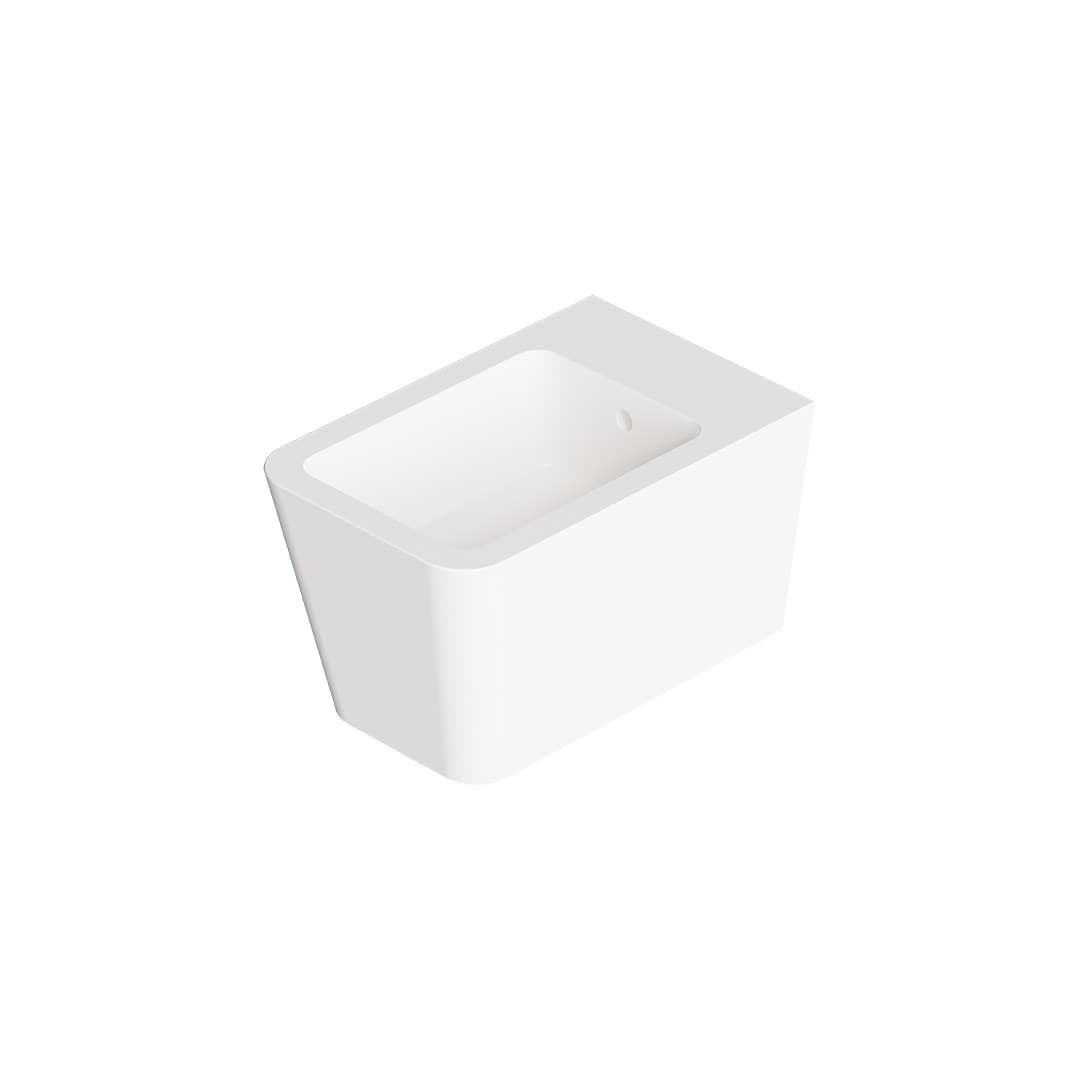 Alice Hide Square – Μπιντέ Κρεμαστό – White Glossy (31220101)