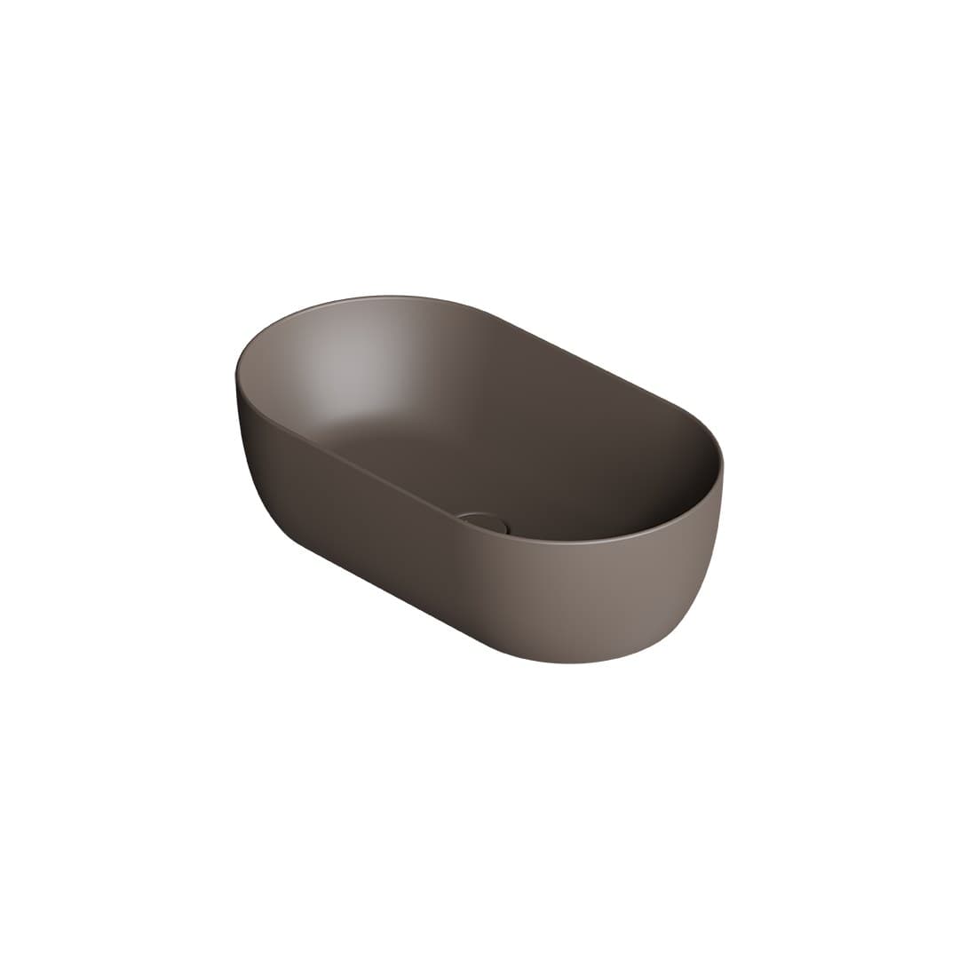Alice Unica 70x38 – Νιπτήρας Επικαθήμενος – Caffè Matt (32110143)