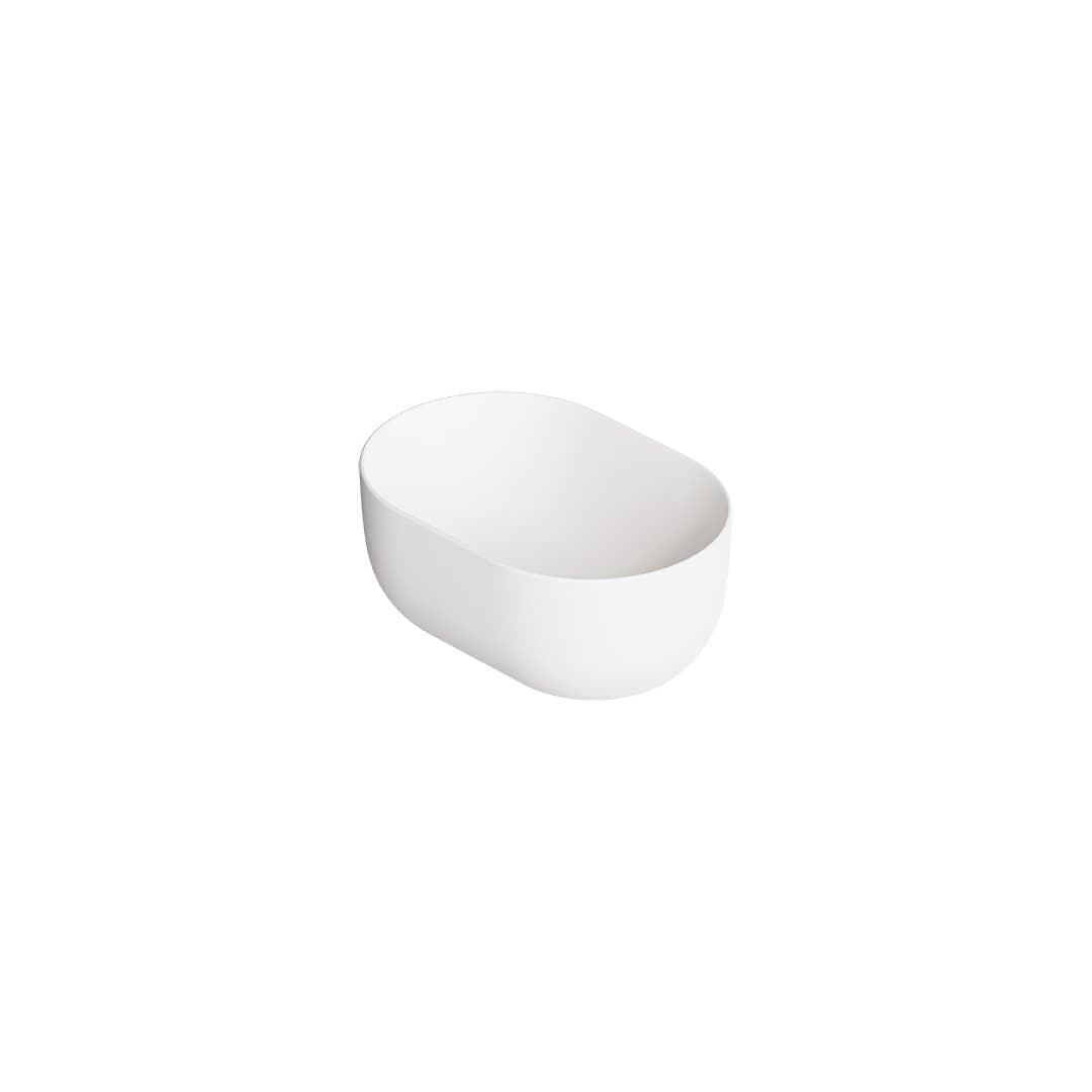 Alice Unica 45x31 – Νιπτήρας Επικαθήμενος – Matt White (32130109)