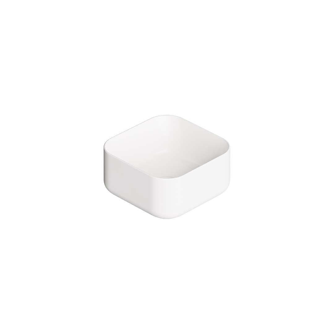 Alice Unica 37x37 – Νιπτήρας Επικαθήμενος – White Glossy (32170101)