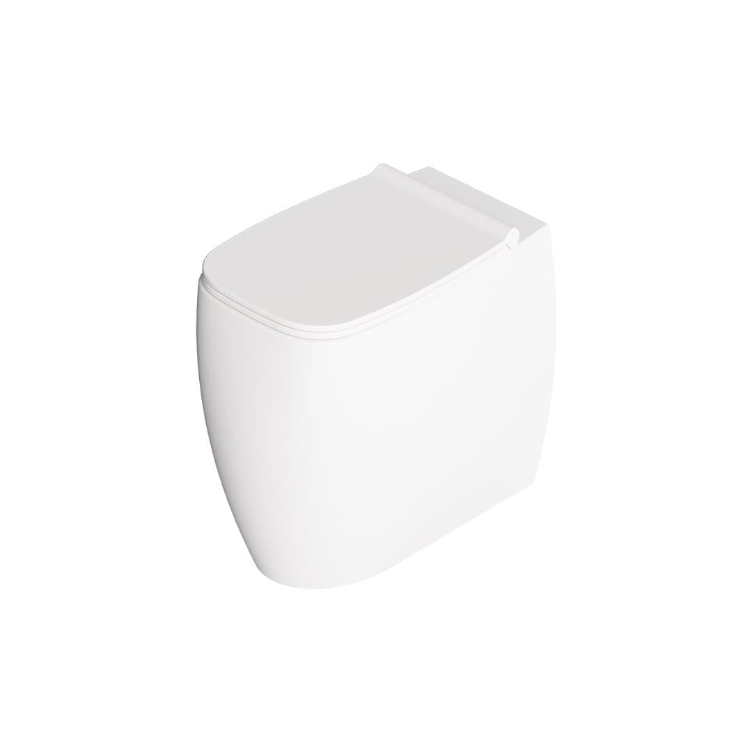Alice Nur – Λεκάνη Δαπέδου – White Glossy (33100101)