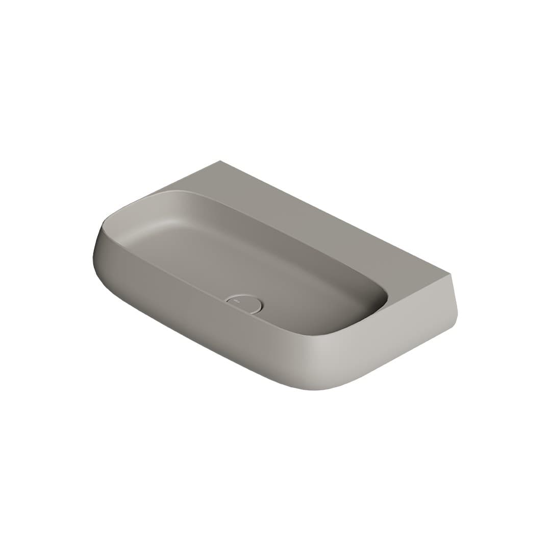Alice Nur 75x45 – Νιπτήρας Επικαθήμενος – Grigio Matt (33170119)