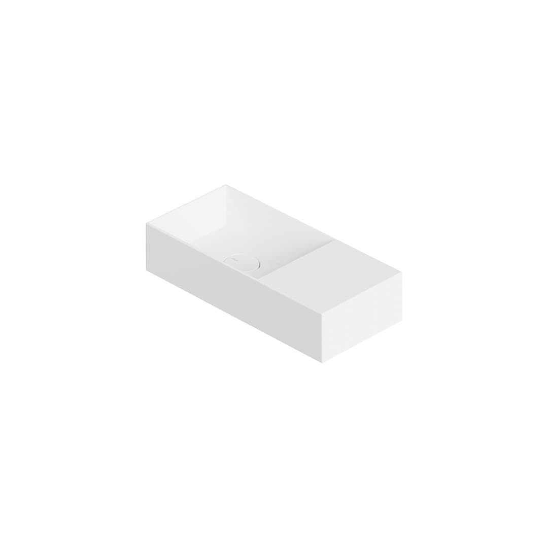 Alice Spy 55x25 – Νιπτήρας Επικαθήμενος – White Glossy (34100101)
