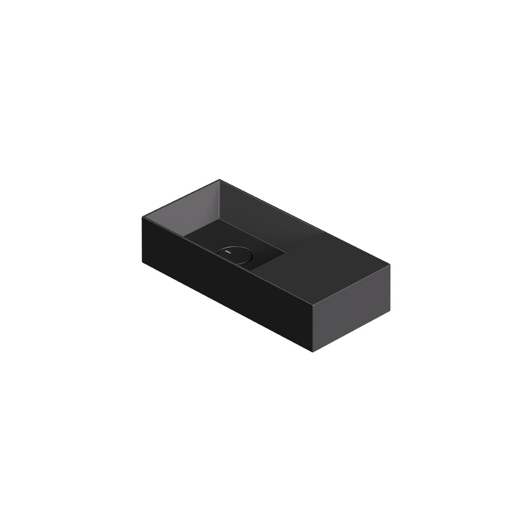 Alice Spy 55x25 – Νιπτήρας Επικαθήμενος – Matt Black (34100108)