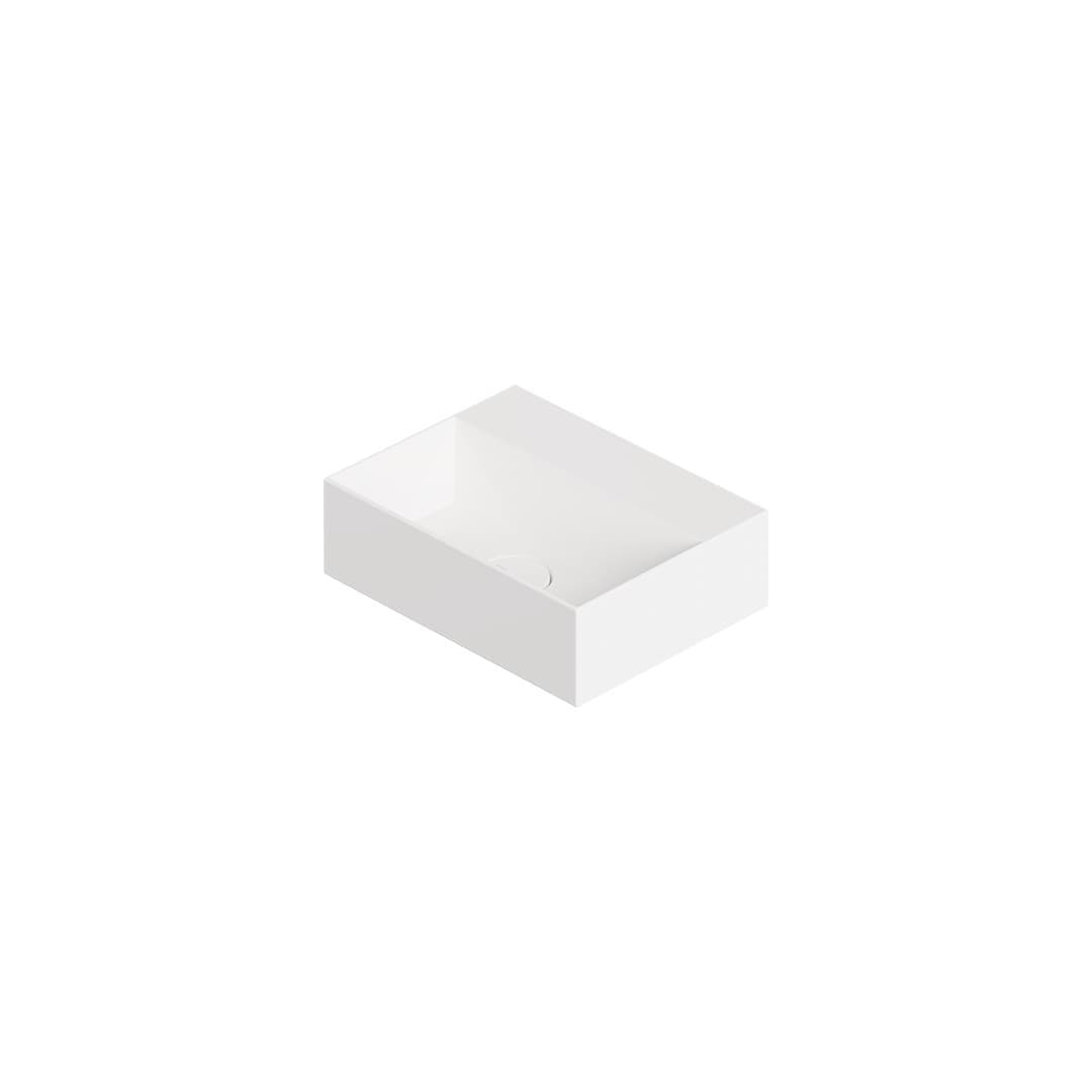 Alice Spy 40x30 – Νιπτήρας Επικαθήμενος – White Glossy (34120101)