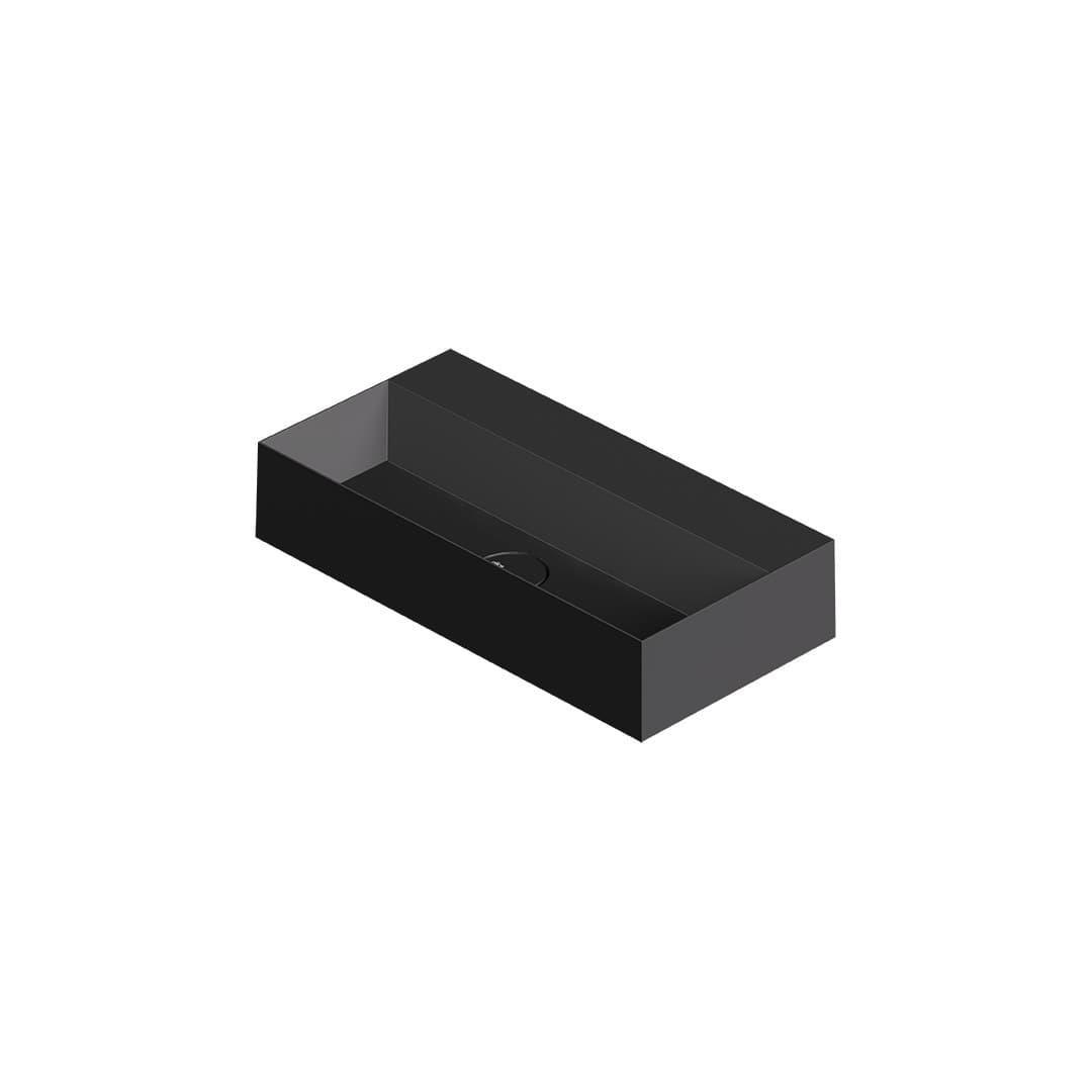 Alice Spy 60x30 – Νιπτήρας Επικαθήμενος – Matt Black (34140108)