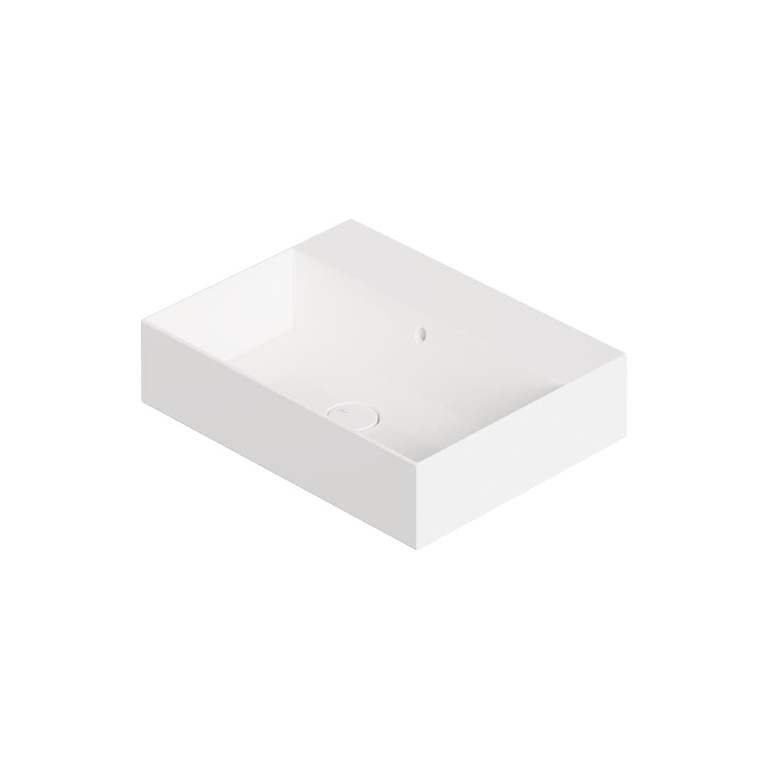 Alice Spy 61x46 – Νιπτήρας Επικαθήμενος – White Glossy (34320101)