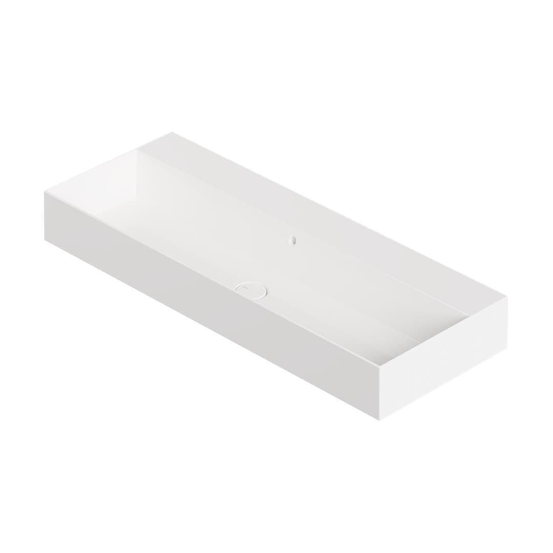 Alice Spy 101x46 – Νιπτήρας Επικαθήμενος – White Glossy (34350101)