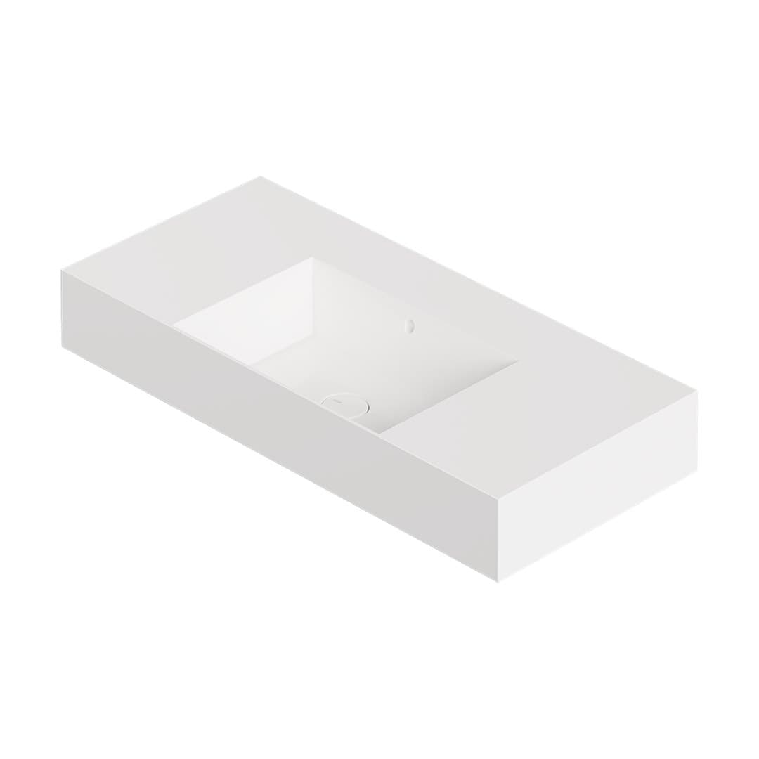 Alice Spy wahsbasin 101x46 plan DS – Νιπτήρας Επικαθήμενος – White Glossy (34361101)