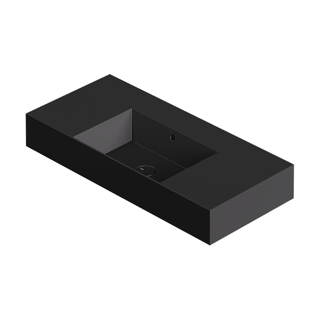 Alice Spy wahsbasin 101x46 plan DS – Νιπτήρας Επικαθήμενος – Matt Black (34361108)