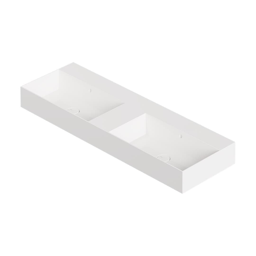 Alice Spy 141x46 – Νιπτήρας Επικαθήμενος – White Glossy (34380101)