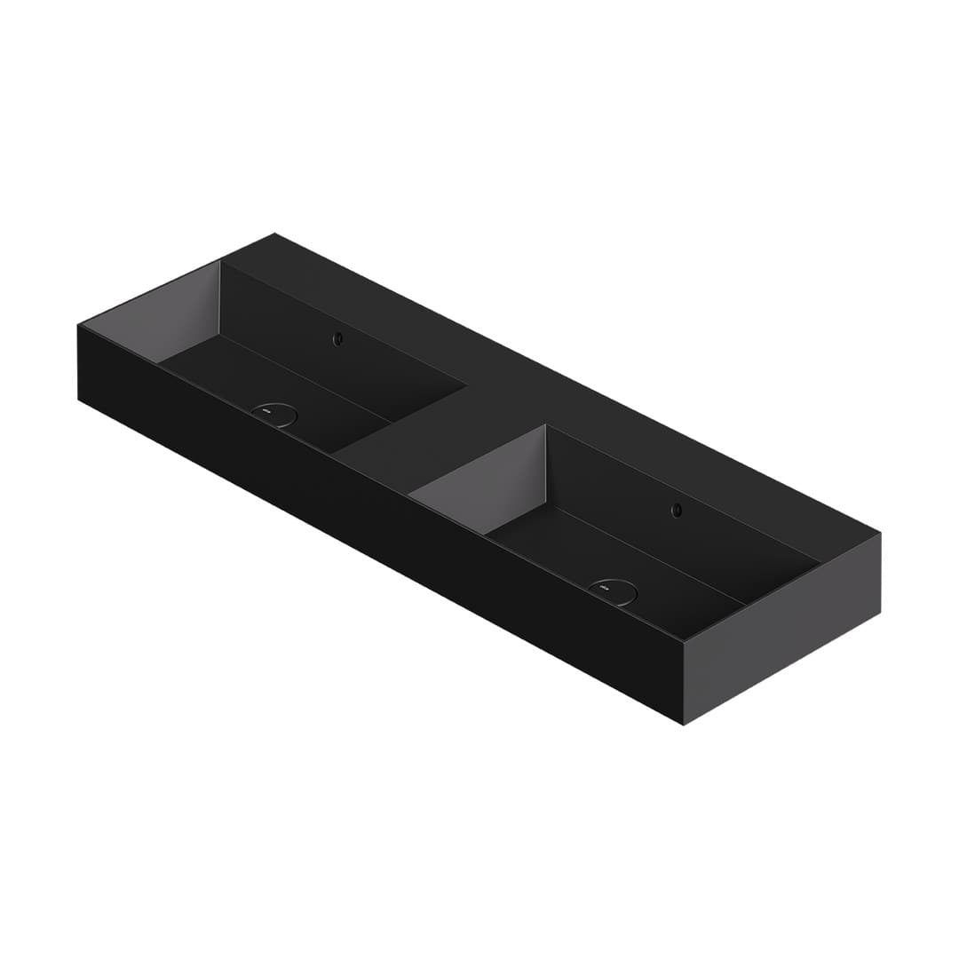 Alice Spy 141x46 – Νιπτήρας Επικαθήμενος – Matt Black (34380108)