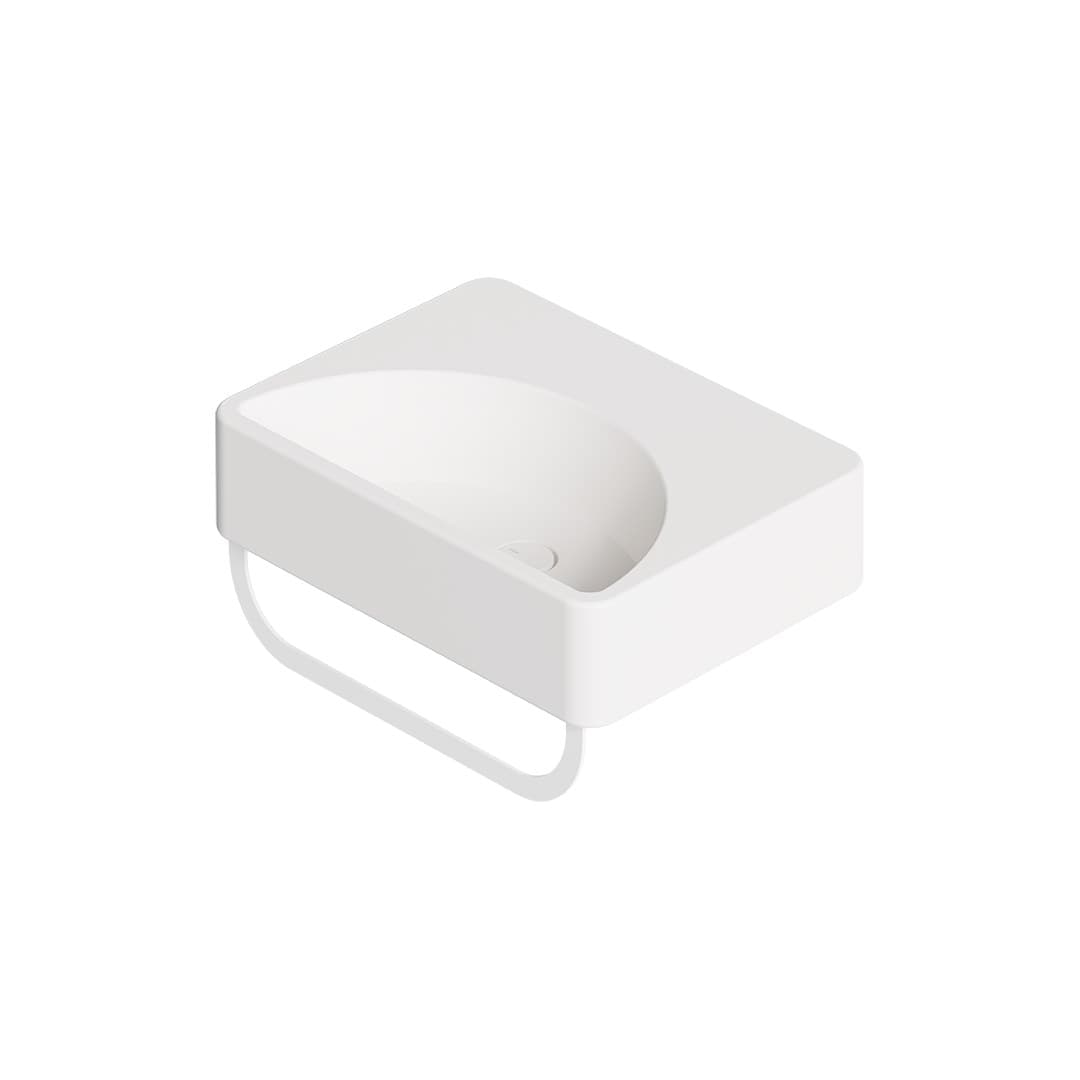 Alice Lunaris 61x45 – Νιπτήρας Επικαθήμενος – Matt White (47561409)