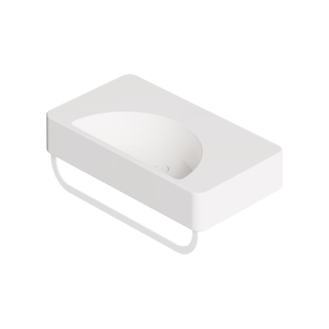 Alice Lunaris 81x45 – Νιπτήρας Επικαθήμενος – White Glossy (47581401)