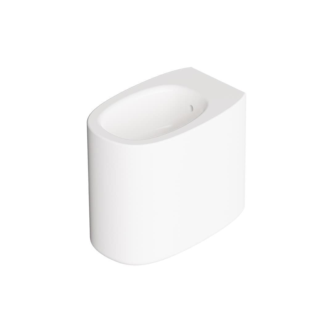 Alice Idilla – Μπιντέ Δαπέδου – White Glossy (48110101)