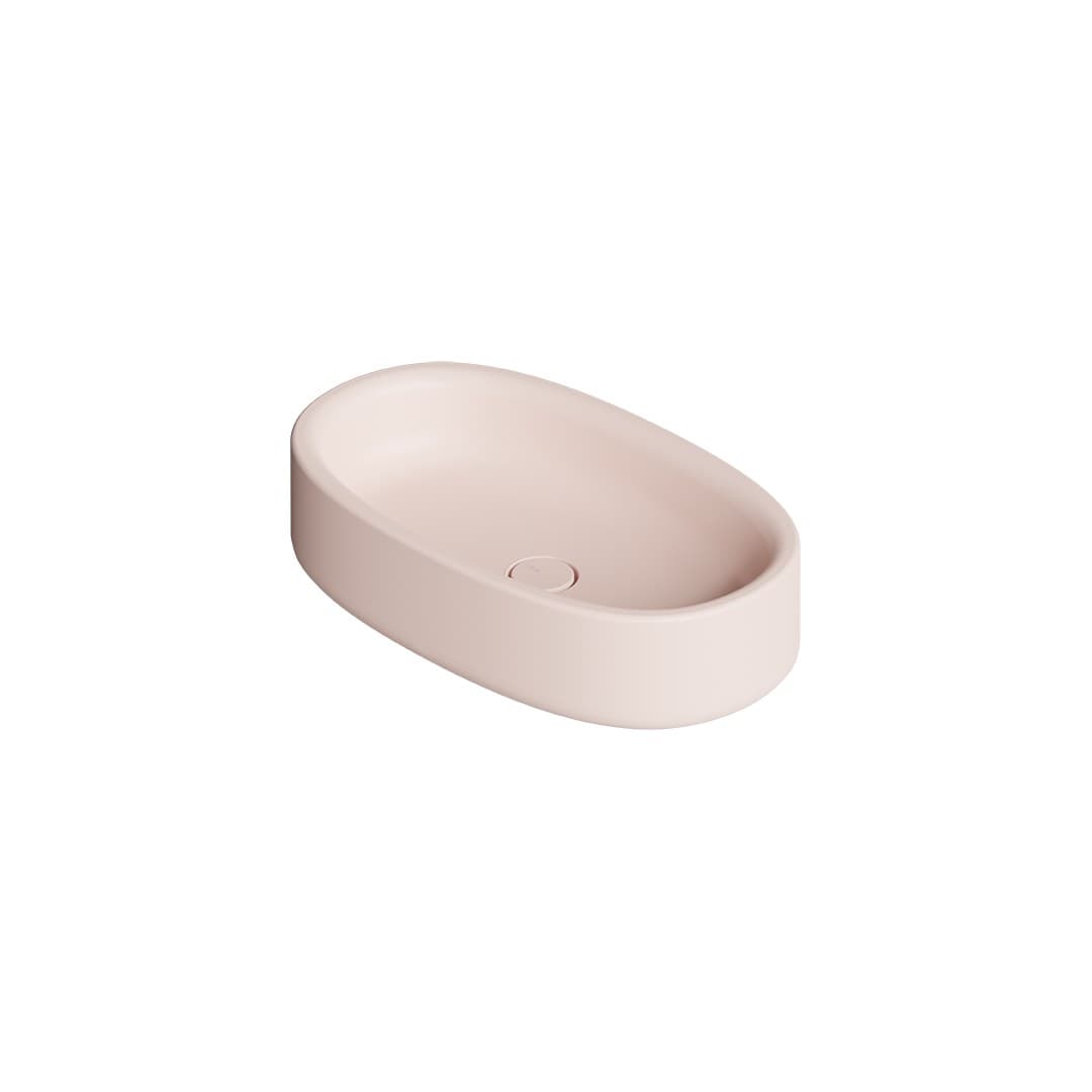 Alice Idilla 60X35 h13 – Νιπτήρας Επικαθήμενος – Rosa Matt (48230137)