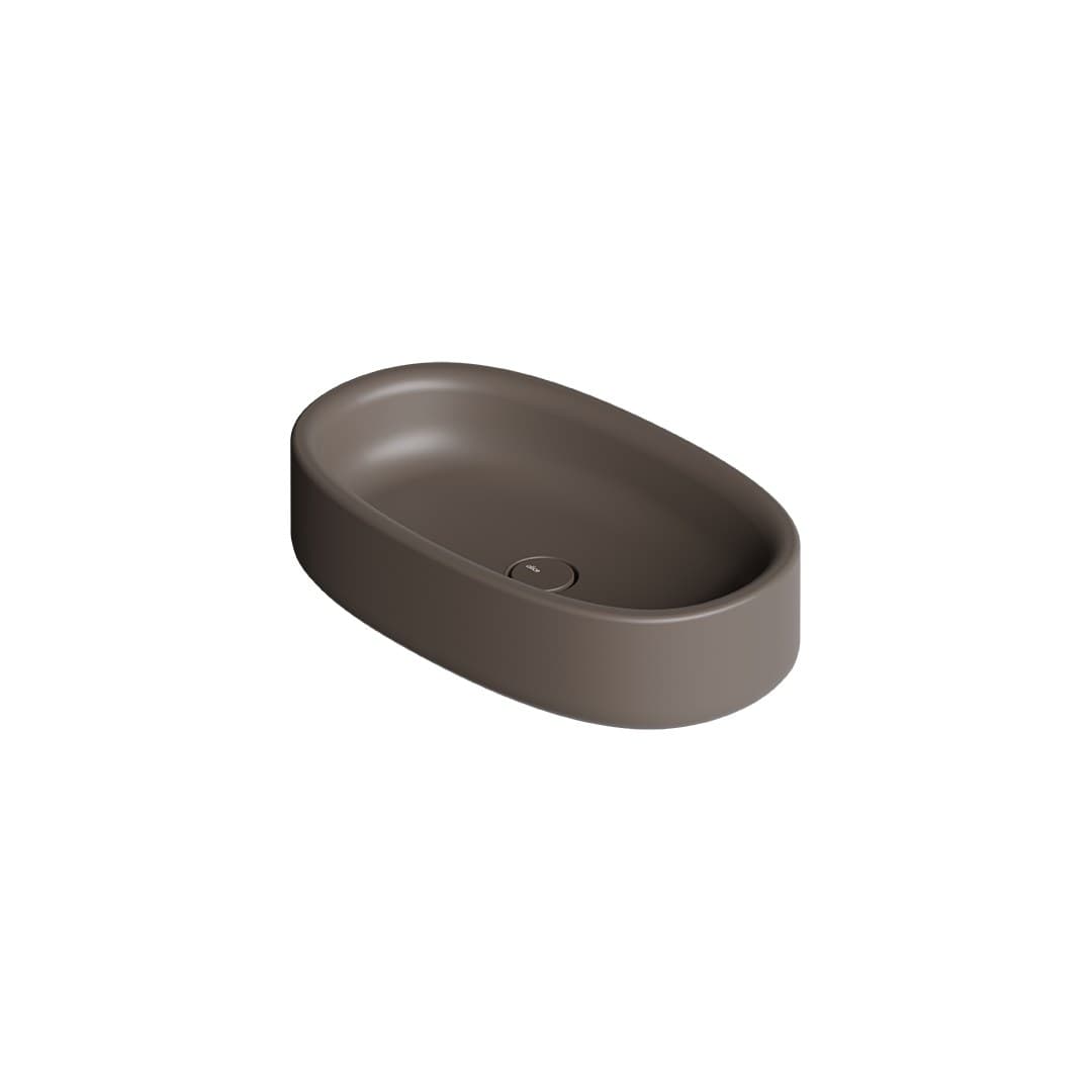 Alice Idilla 60X35 h13 – Νιπτήρας Επικαθήμενος – Caffè Matt (48230143)