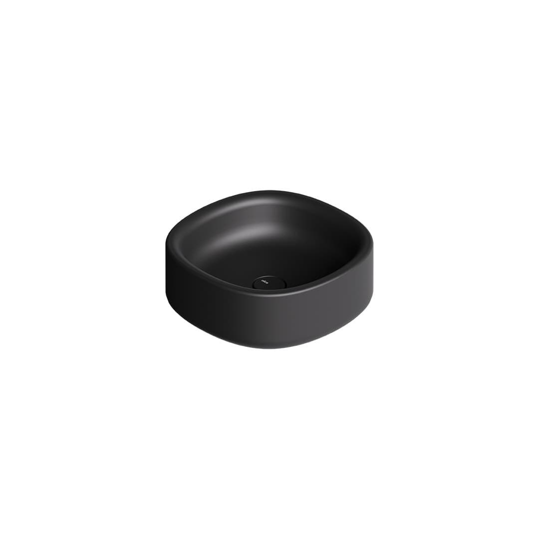 Alice Idilla 40x40 – Νιπτήρας Επικαθήμενος – Matt Black (48240108)