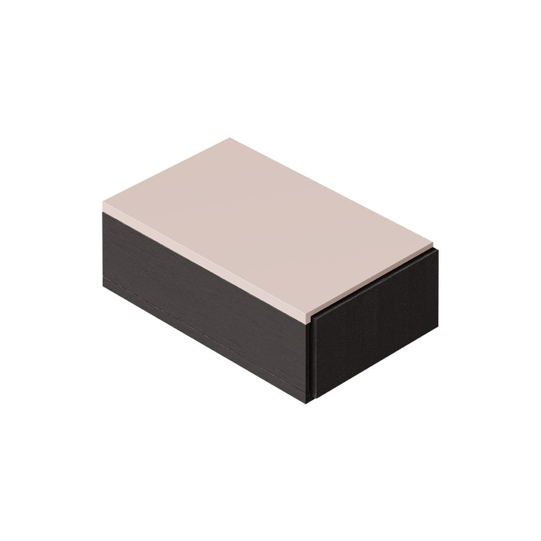 Alice Lari 80 h25 – Έπιπλο Νιπτήρα – Rosa Matt (MMOLA8025C37)