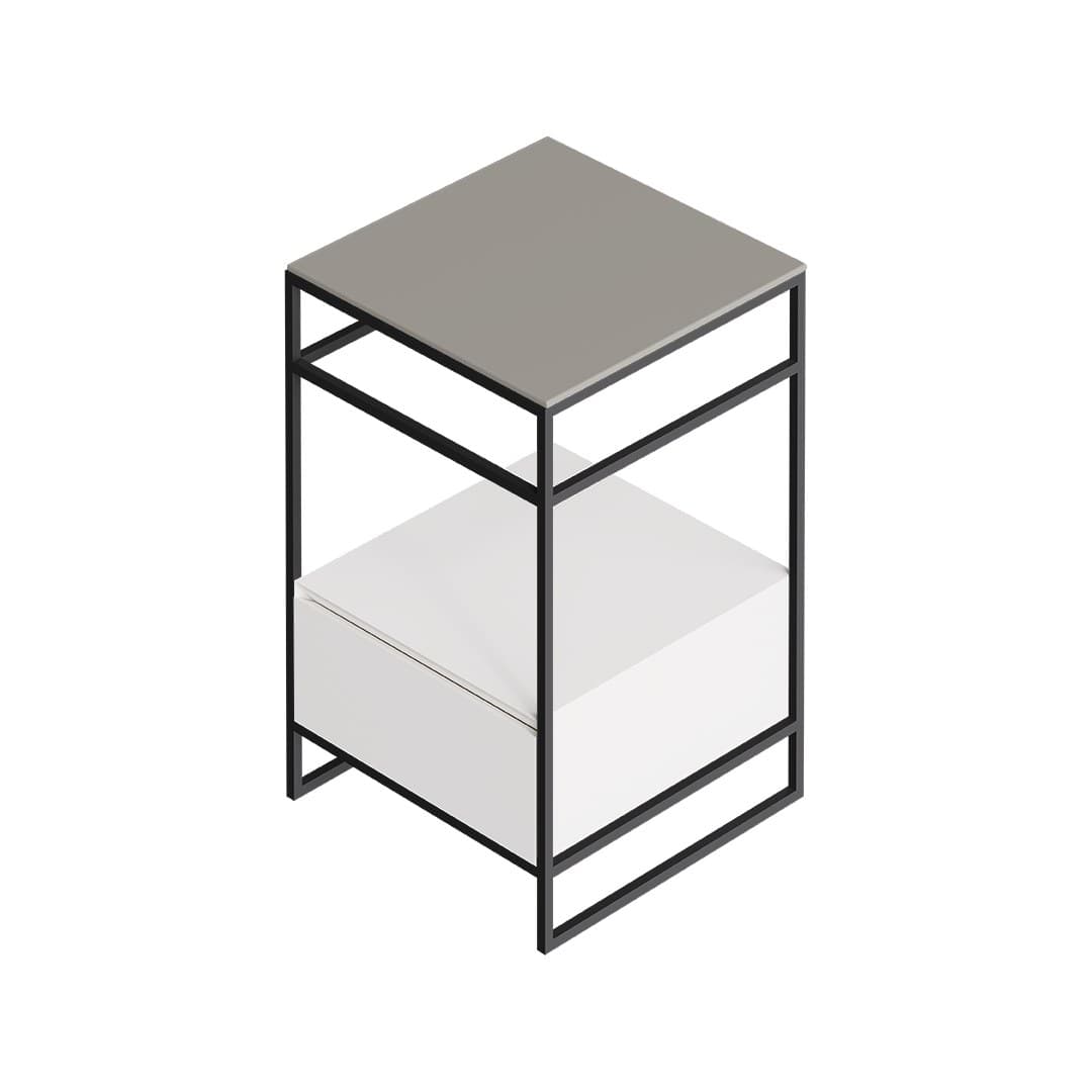 Alice UNI 50 – Βάση Νιπτήρα – Grigio Matt (MSTBN50119)
