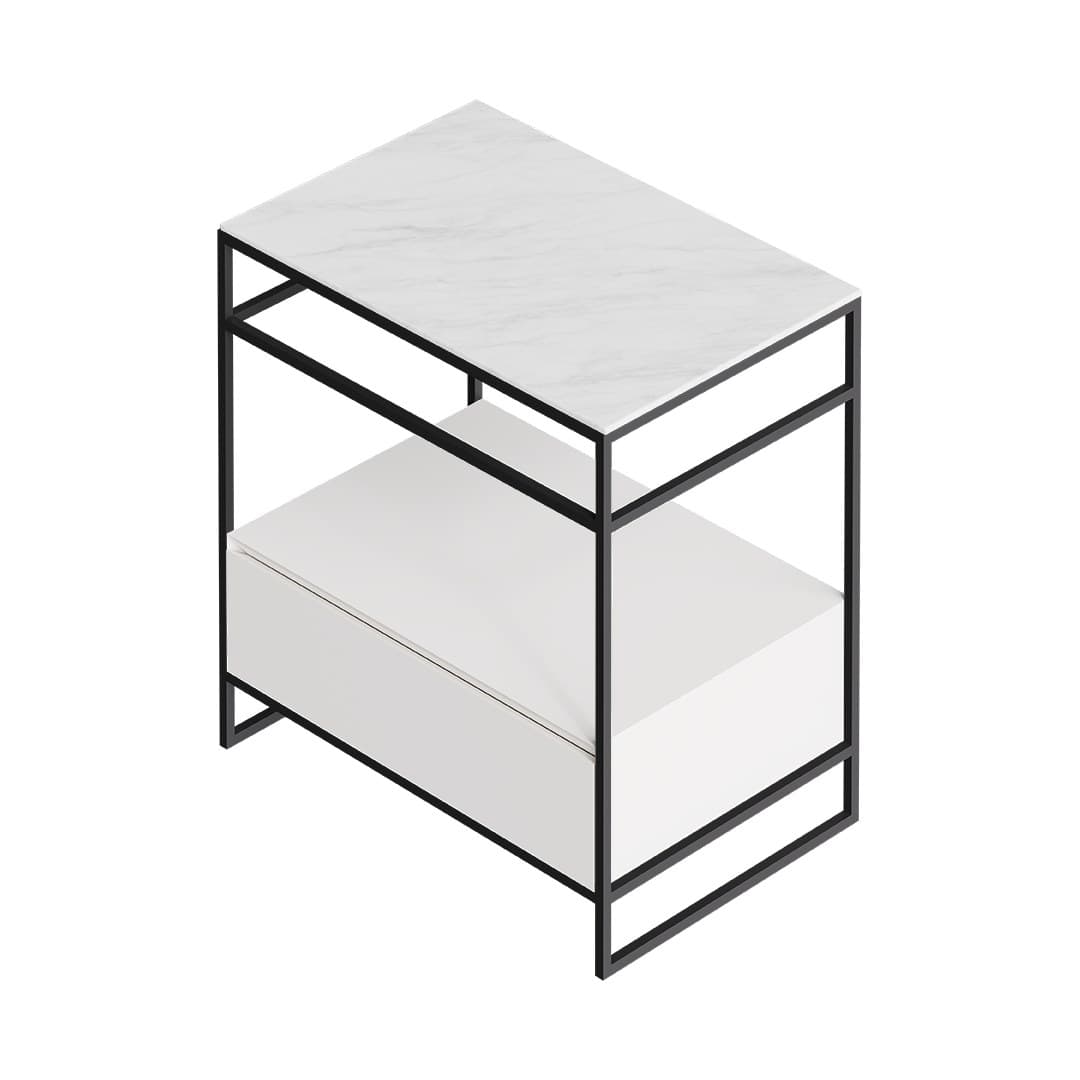Alice UNI 75 – Βάση Νιπτήρα – Carrara (MSTBN75185)