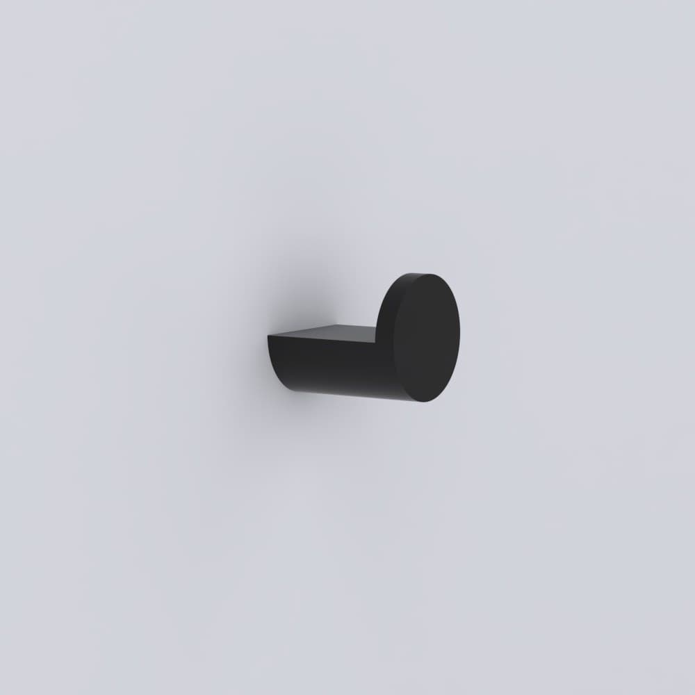 Cielo Hook type 1 – Κρεμάστρα – Matt Black (ACGA1 NM)