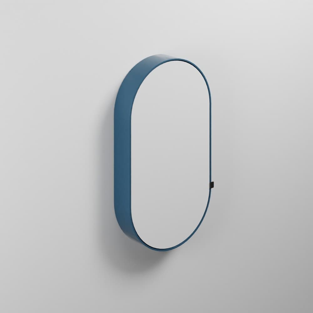 Cielo Oval box - left – Καθρέπτης Μπάνιου – Oltremare (CASPCOSX OL)