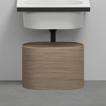 Cielo Pouf Otto Ovale – Πουφ Μπάνιου – Rovere Naturale (ELOOE RN)