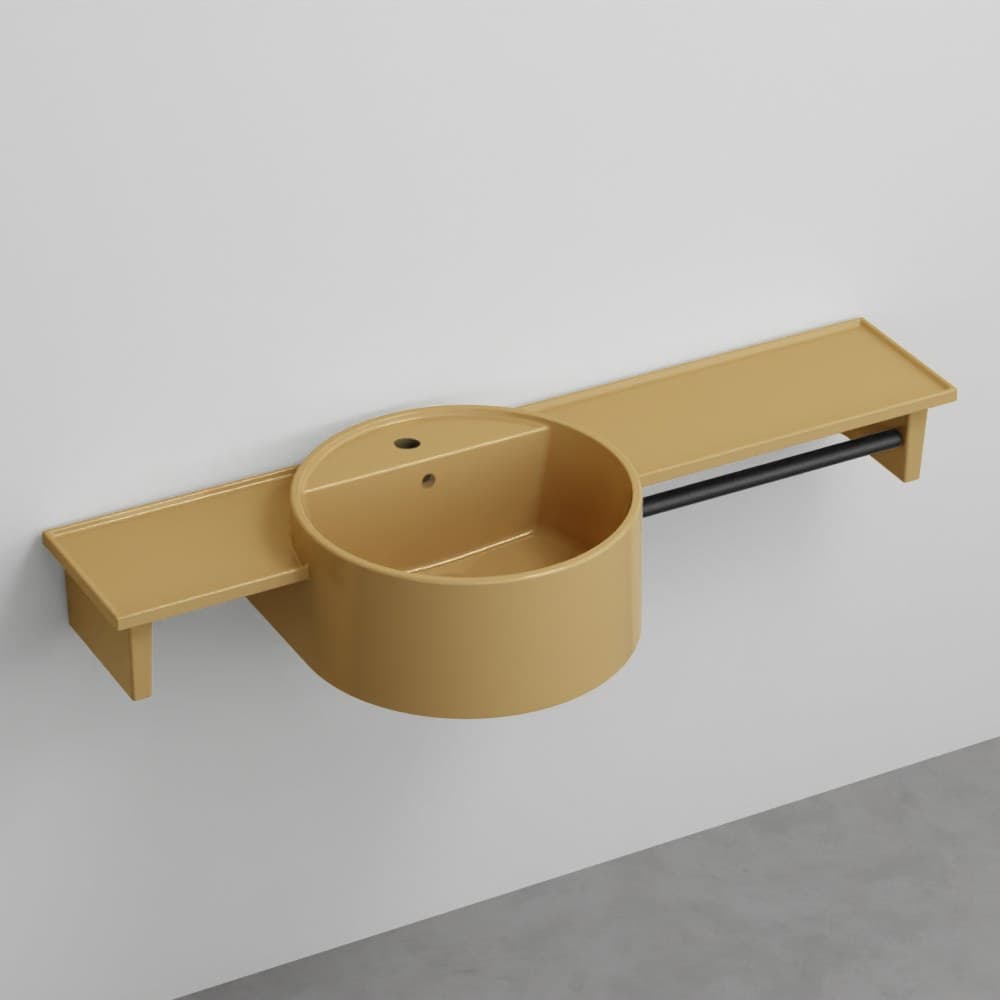 Cielo Enea side suspended – Νιπτήρας Κρεμαστός – Anemone (ENLS130COLOR AM)