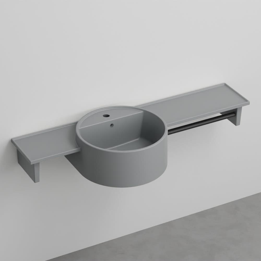 Cielo Enea side suspended – Νιπτήρας Κρεμαστός – Brina (ENLS130COLOR BR)