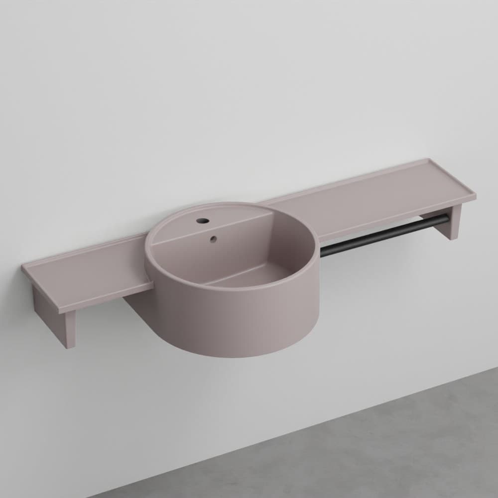Cielo Enea side suspended – Νιπτήρας Κρεμαστός – Cipria (ENLS130COLOR CP)