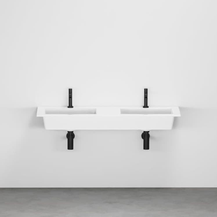 Cielo Era 120 suspended – Νιπτήρας Επικαθήμενος – White Glossy (ERLA120 BL)