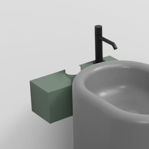 Cielo Itaca with steel fitting, left side – Ράφι – Alga (ITMBSXAL AL)