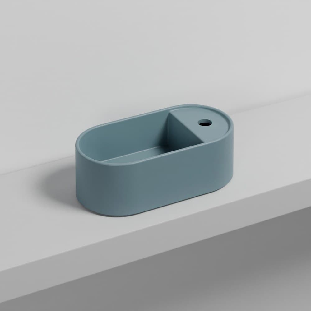 Cielo Les Petites Ovale with one hole – Νιπτήρας Επικαθήμενος – Polvere (LPLAOCOLOR PL)