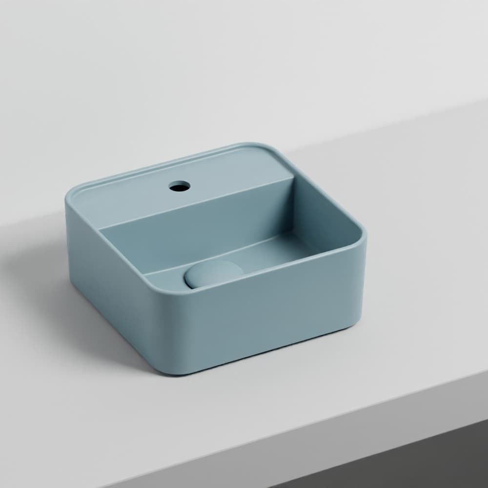 Cielo Les Petites Square with one hole 28 – Νιπτήρας Επικαθήμενος – Polvere (LPLAQCOLOR PL)