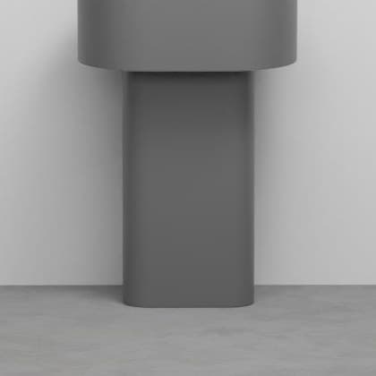Cielo Otis oval with – Βάση Νιπτήρα – Cemento (OTCOLCOLOR CM)