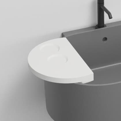 Cielo Semicircular shelf – Ράφι – Talco (OTMSCOLOR TL)