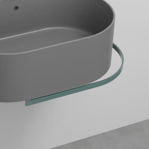 Cielo Towel rail - right side – Πετσετοκρεμάστρα – Smeraldo (OTPLDX SM)