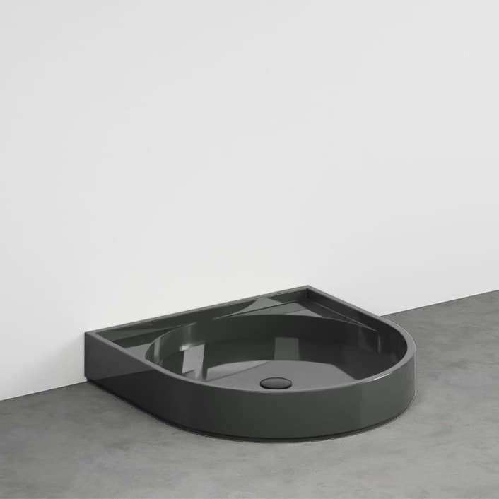 Cielo Augusto with shower rod – Ντουζιέρα – Fumo (PDCA106COLOR FU)