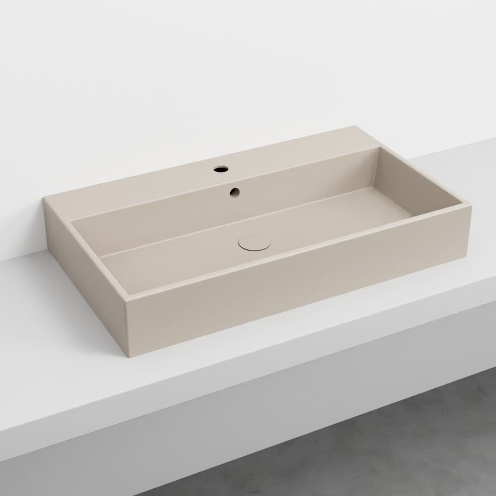 Cielo Smile 80 – Νιπτήρας Επικαθήμενος – Avena (SMLAA80COLOR AV)