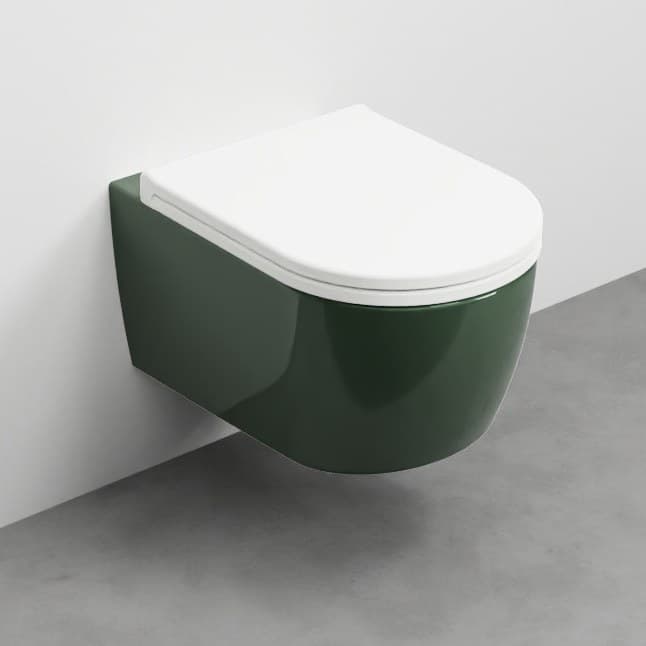 Cielo Smile Mini 48 – Λεκάνη Κρεμαστή – Alga (SMVSRCOLOR AL)
