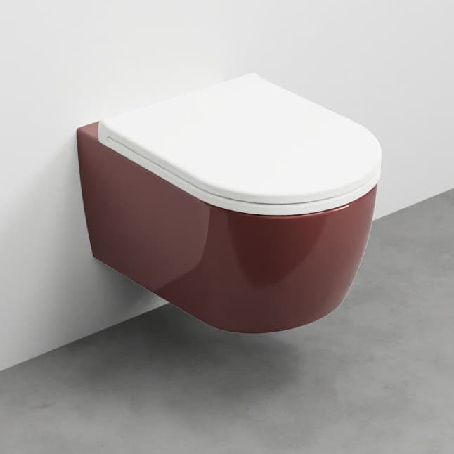 Cielo Smile Mini 48 – Λεκάνη Κρεμαστή – Corallo (SMVSRCOLOR CO)