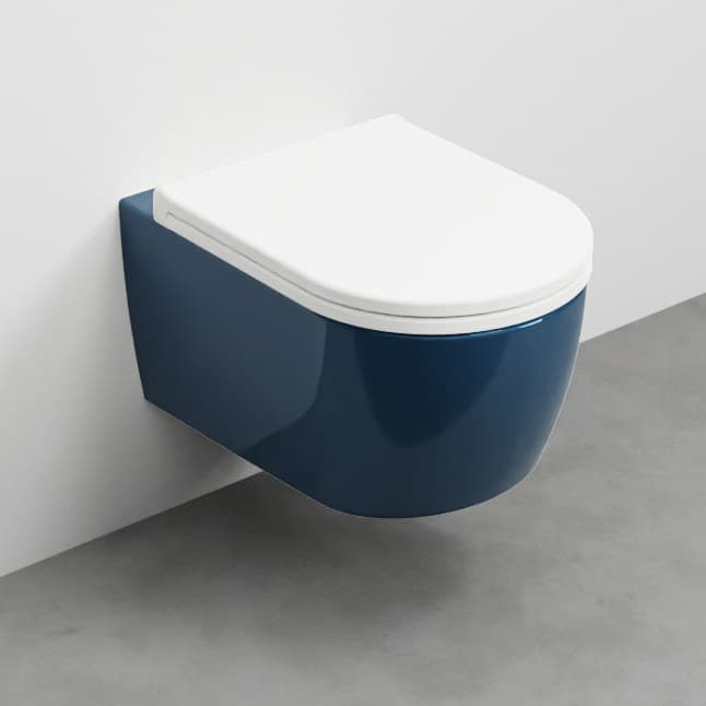 Cielo Smile Mini 48 – Λεκάνη Κρεμαστή – Oltremare (SMVSRCOLOR OL)