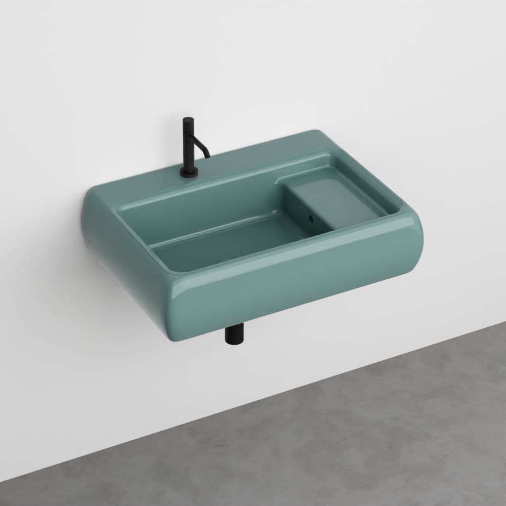 Cielo Teseo 75 suspended – Νιπτήρας Επικαθήμενος – Smeraldo (TSLS75COLOR SM)