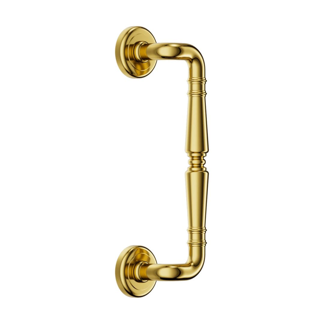DnD Daniela – Λαβή Εξώπορτας – Έκκεντρη στήριξη (spostato) – Polished (1170-OLV)