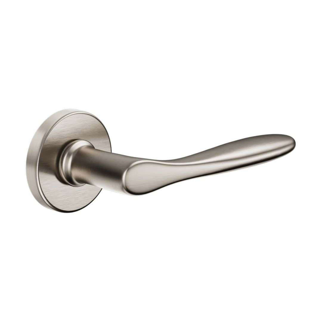 DnD Tipo-z – Πόμολο Πόρτας Ροζέτα – Vis Tonda – Satin nickel (172/12-Z-ZNS)