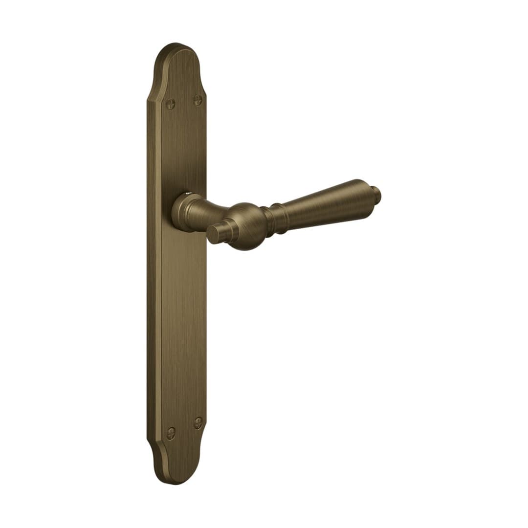 DnD Bruxelles – Πόμολο Πόρτας Πλάκα – Placca Daniela – Matt satin bronze (360-OGH)